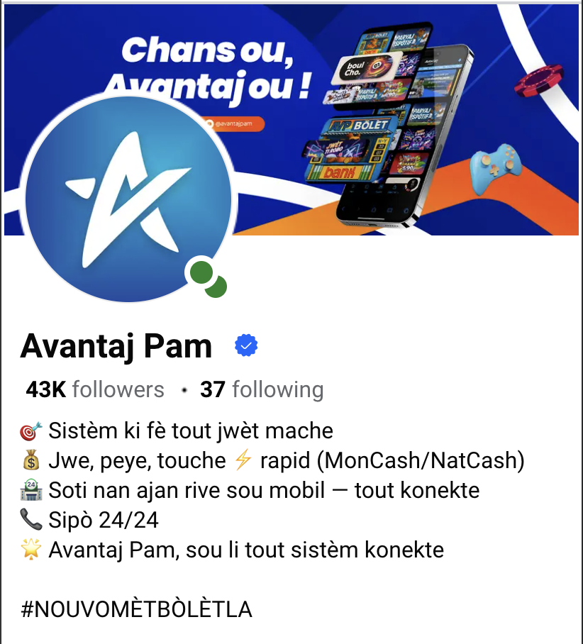 Avantaj Pam Facebook official social media preview
